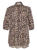 Kaffe Bluse in Beige/ Schwarz