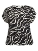 Kaffe Blouse  zwart/wit