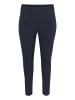 KAFFE curve Broek "Jia" donkerblauw