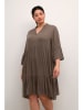 Kaffe Kleid "Mariana" in Braun