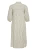 Kaffe Kleid in Grün/ Weiß