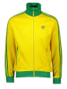 adidas Sweatjacke in Gelb/ Grün