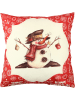 ABERTO DESIGN Kissen in Rot
