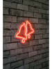 ABERTO DESIGN LED-Dekoleuchte in Rot - (B)30 x (H)25 cm