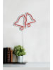 ABERTO DESIGN LED-Dekoleuchte in Rot - (B)30 x (H)25 cm