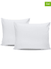 Colourful Cotton 2-delige set: renforcé kussenhoezen wit
