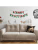 ABERTO DESIGN Kissen in Schwarz/ Gold