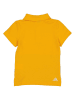 adidas Koszulka polo w kolorze żółto-jasnoszarym