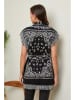 So Cachemire Poncho "Albertirsa" in Schwarz