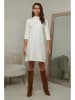 Joséfine Kleid "Ercsi" in Creme