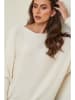 Joséfine Pullover "Hajos" in Creme