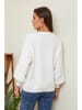 So Cachemire Cardigan "Hatvan" in Weiß