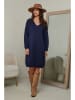 So Cachemire Strickkleid "Ibrany" in Dunkelblau