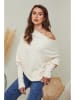 Joséfine Pullover "Isaszeg" in Creme