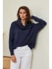 So Cachemire Pullover "Kaba" in Dunkelblau