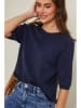 So Cachemire Pullover "Kalocsa" in Dunkelblau