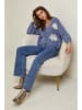 So Cachemire Vest "Lenti" blauw
