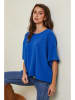 So Cachemire Trui "Letavertes" blauw
