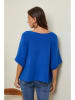 So Cachemire Pullover "Letavertes" in Blau