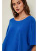So Cachemire Trui "Letavertes" blauw