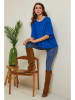 So Cachemire Trui "Letavertes" blauw