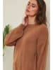 Joséfine Pullover "Letenye" in Hellbraun