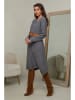 Joséfine Strickkleid "Mahony" in Grau