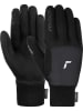 Reusch Funktionsfingerhandschuhe "Garhwal Hybrid" in Schwarz/ Dunkelblau