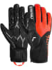 Reusch Rękawiczki funkcyjne "Worldcup Warrior Speedline" w kolorze czarno-czerwonym
