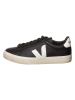 Veja Leder-Sneakers "Campo" in Schwarz/ Weiß