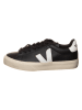Veja Leder-Sneakers "Campo" in Schwarz/ Weiß