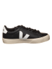 Veja Leder-Sneakers "Campo" in Schwarz/ Weiß