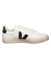 Veja Leder-Sneakers "Campo" in Weiß/ Schwarz