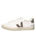 Veja Leren sneakers "Campo" wit/kaki