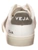 Veja Leder-Sneakers "Campo" in Weiß/ Khaki