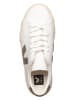 Veja Leder-Sneakers "Campo" in Weiß/ Khaki