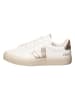 Veja Leder-Sneakers "Campo" in Weiß/ Gold