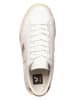 Veja Leder-Sneakers "Campo" in Weiß/ Gold