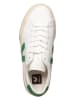 Veja Skórzane sneakersy "Campo" w kolorze biało-zielonym