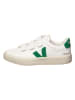 Veja Leder-Sneakers "Recife" in Weiß/ Grün