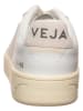 Veja Skórzane sneakersy "V 90" w kolorze biało-beżowym