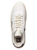 Veja Leder-Sneakers "V 90" in Weiß/ Schwarz