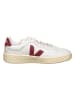 Veja Leren sneakers "V 90" wit/rood