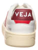 Veja Leren sneakers "V 90" wit/rood