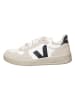 Veja Sneakers "V 10" in Weiß/ Beige/ Schwarz