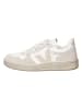 Veja Sneakers "V 10" in Weiß/ Beige