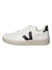 Veja Leren sneakers "V 10" wit/zwart