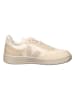 Veja Leder-Sneakers "V 10" in Creme/ Beige