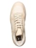 Veja Leder-Sneakers "V 10" in Creme/ Beige