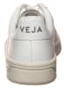 Veja Leder-Sneakers "V 12" in Weiß